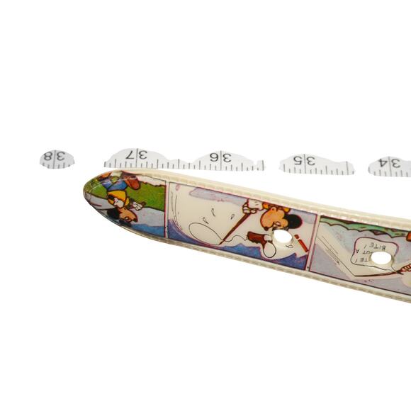 Vintage Disney Mickey Mouse Comic Strip Belt Kids / Youth 1980s Valprint PVC - Picture 5 of 12